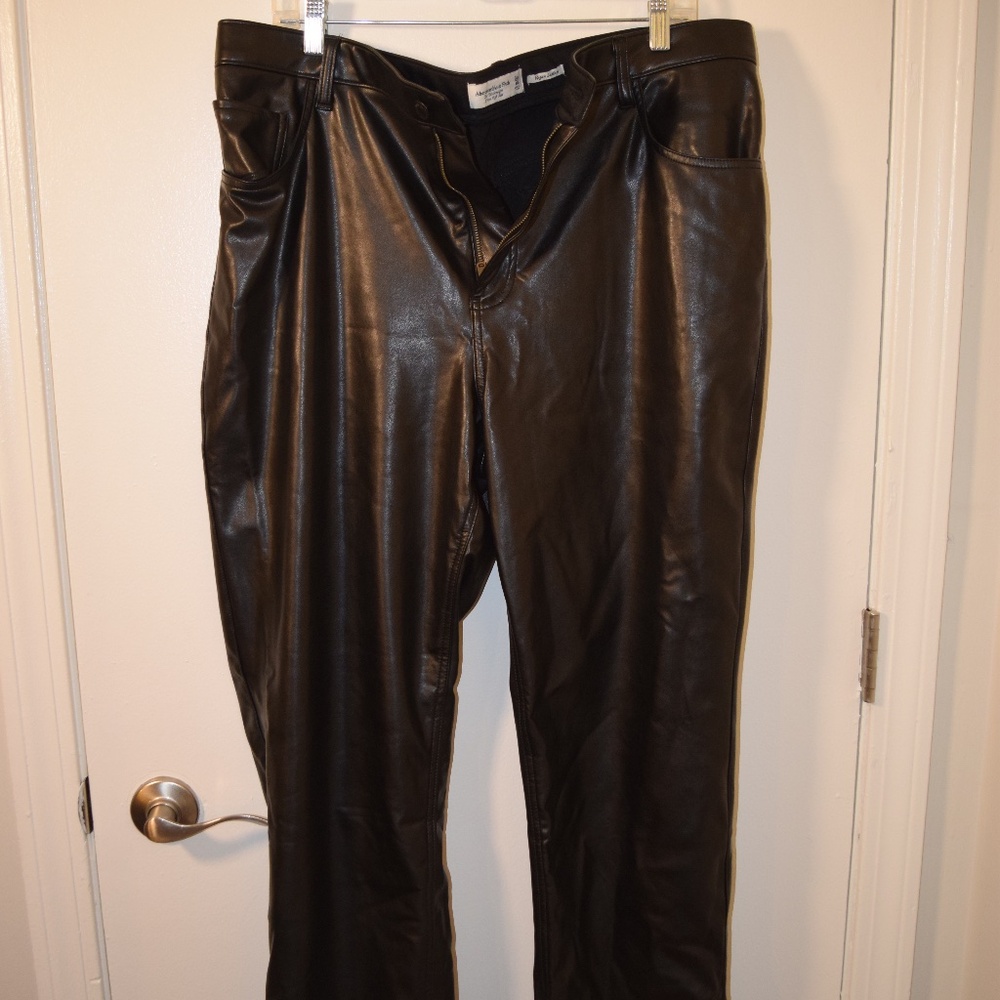Abercrombie & Fitch Leather Pants